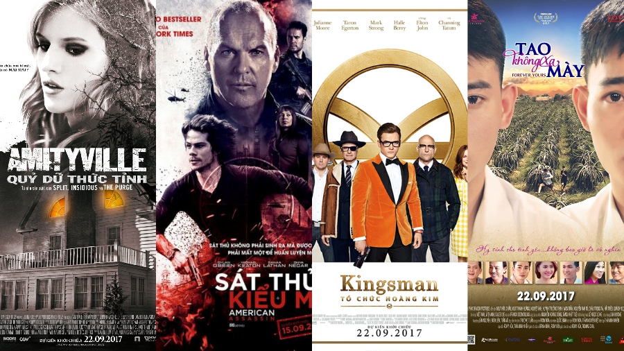 Phim ra rạp 22/9: Điệp viên Kingsman oanh tạc phòng vé