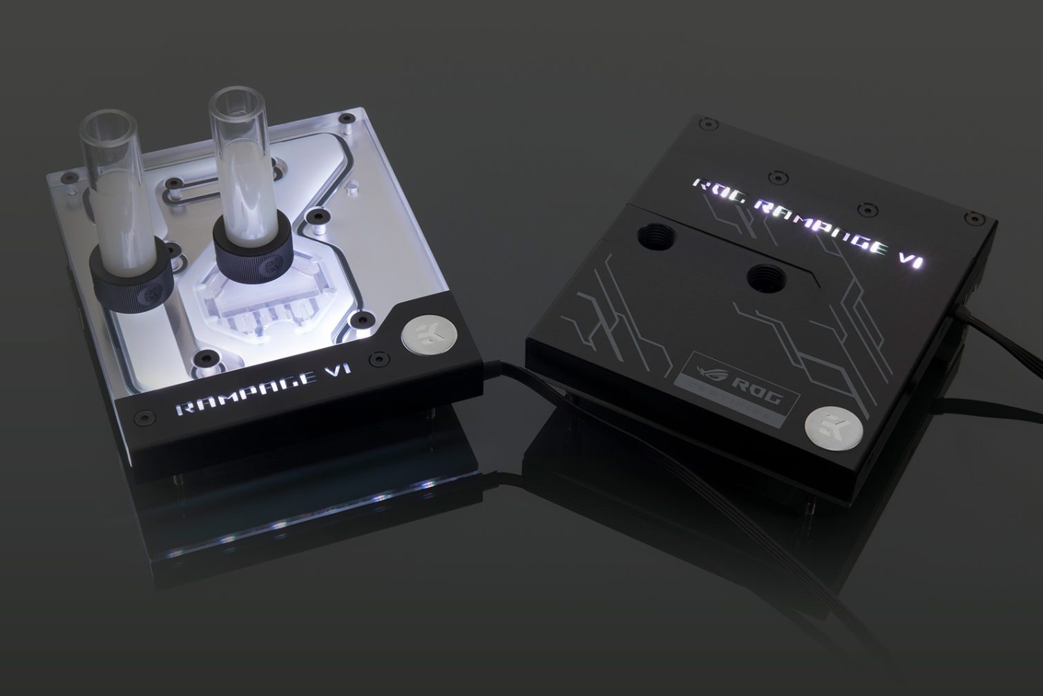 Bộ đôi monoblock mới nhất của EKWB dành riêng cho bo mạch chủ ASUS ROG Rampage sẽ lên kệ vào tuần tới