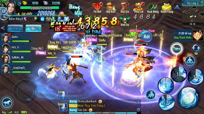 VLTK Mobile: Trường Ca Môn cào nát chiến trường với quá nhiều choáng lẫn sát thương