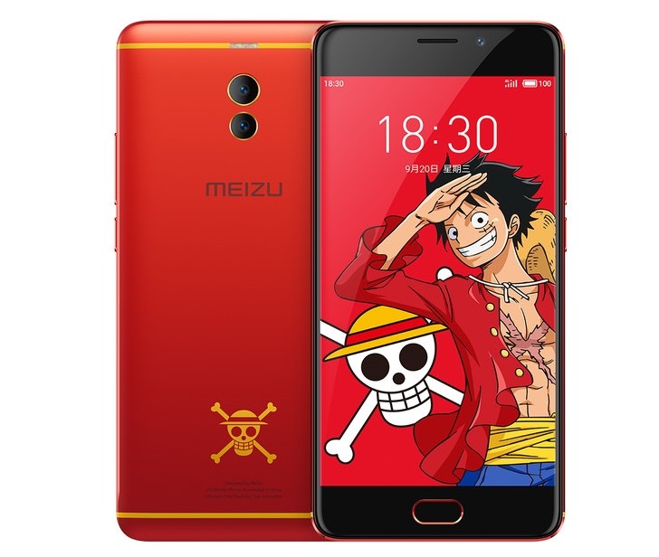 Meizu công bố chiếc M6 Note phiên bản One Piece cho fan của băng hải tặc Mũ Rơm