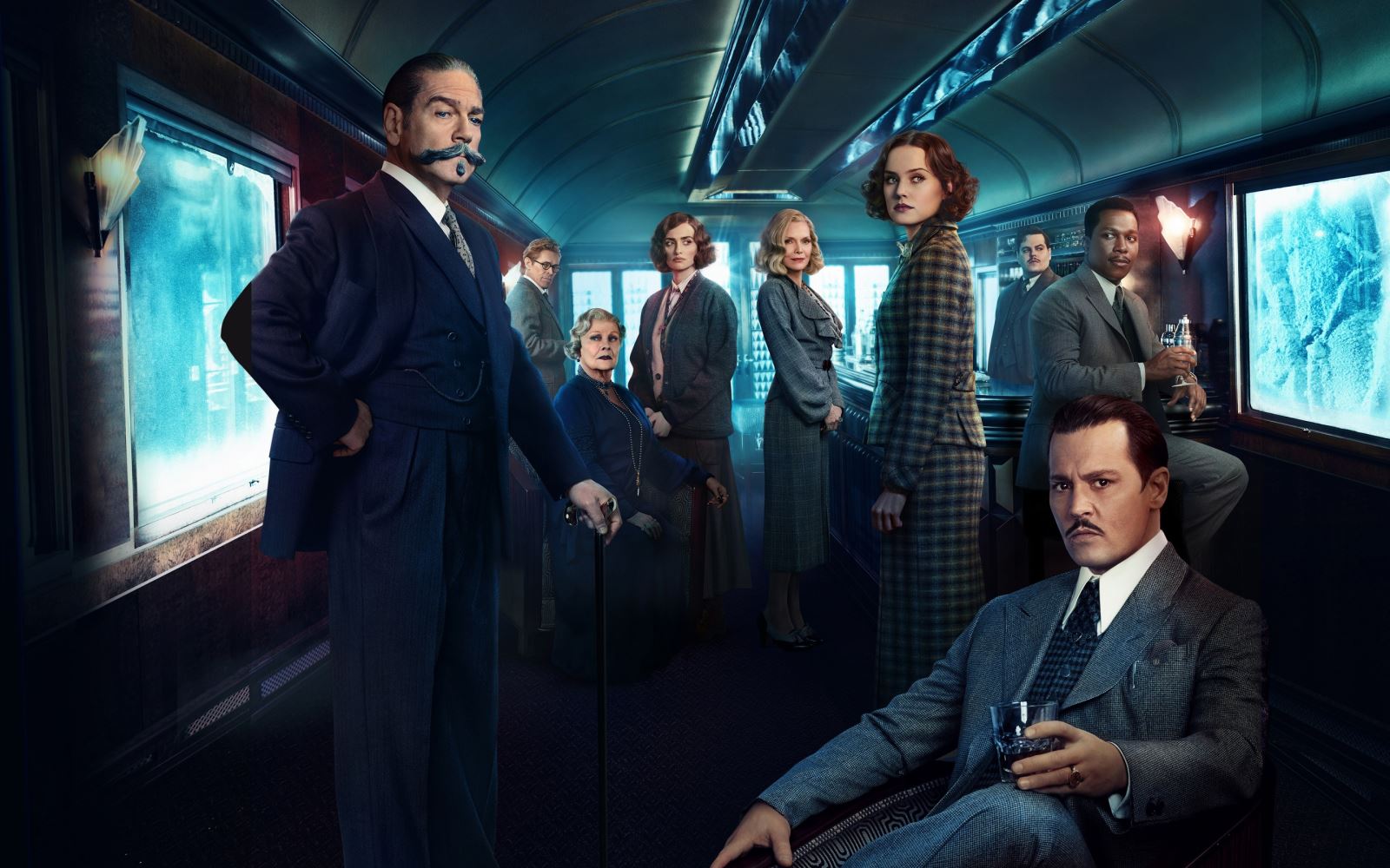 Dàn sao Hollywood hội tụ trong trailer mới phim "Murder on the Orient Express"