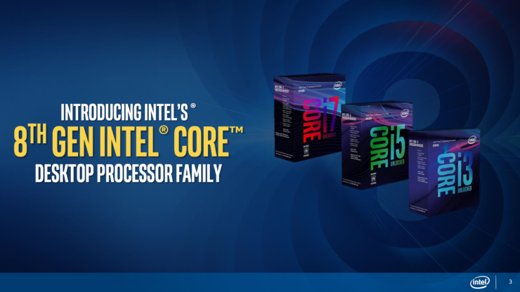 Intel chính thức ra mắt CPU thế hệ thứ 8 Coffee Lake: Nhiều nhân, nhiều luồng và mạnh hơn thế hệ trước