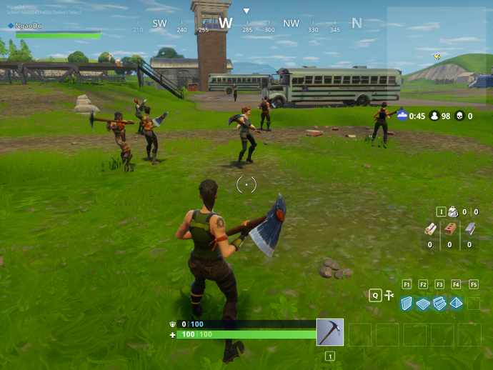 Những hình ảnh trải nghiệm đầu tiên về Fortnite Battle Royale - PUBG phiên bản miễn phí