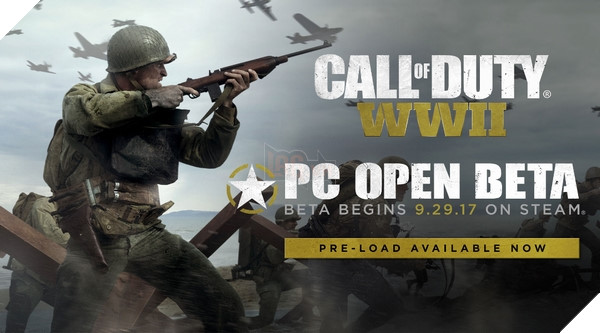 Hướng dẫn xây dựng cấu hình chiến Open Beta Call of Duty: WWII sắp ra mắt