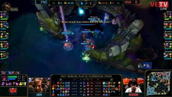 LMHT: FNC 3 – 0 HKA - Chiến thắng đã thuộc về đội tuyển xứng đáng