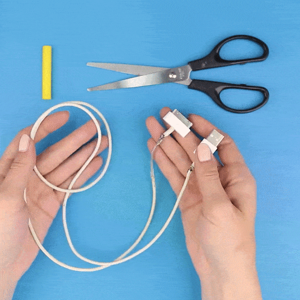 Hướng dẫn cách bảo quản dây sạc điện thoại không những hiệu quả mà còn đẹp nữa 2