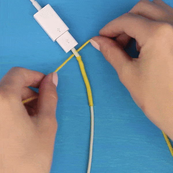 Hướng dẫn cách bảo quản dây sạc điện thoại không những hiệu quả mà còn đẹp nữa 3