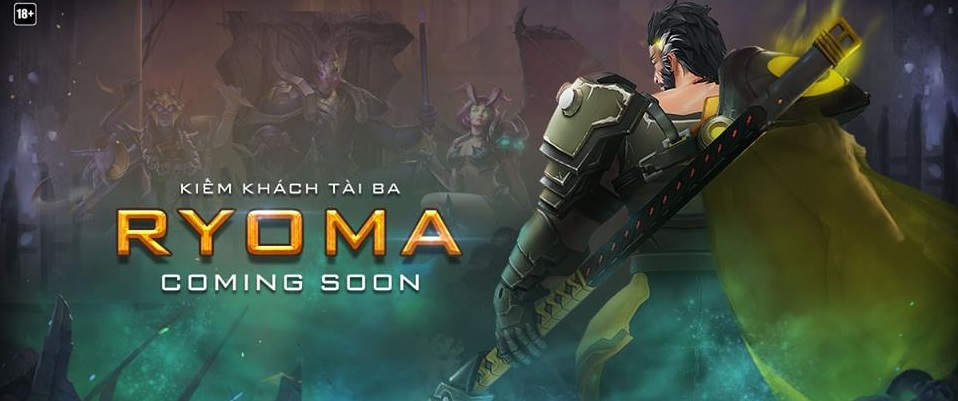 Liên Quân Mobile: Ryoma - Siêu chiến binh đường Kingkong chuẩn bị ra mắt vào cuối tuần này