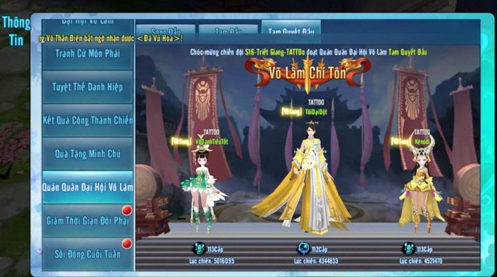 VLTK Mobile: Đại Hội Võ Lâm và sự lép vế của Tàng Kiếm - Trường Ca