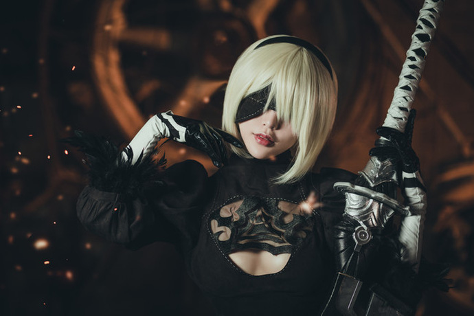Thêm mộ bộ cosplay 2B tuyệt đẹp trong Nier: Automata