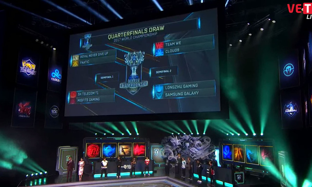 Bốc thăm Tứ Kết CKTG mùa 7: SKT T1 và các đội Trung Quốc gặp kèo dễ, Samsung Galaxy "khóc dở, mếu dở"