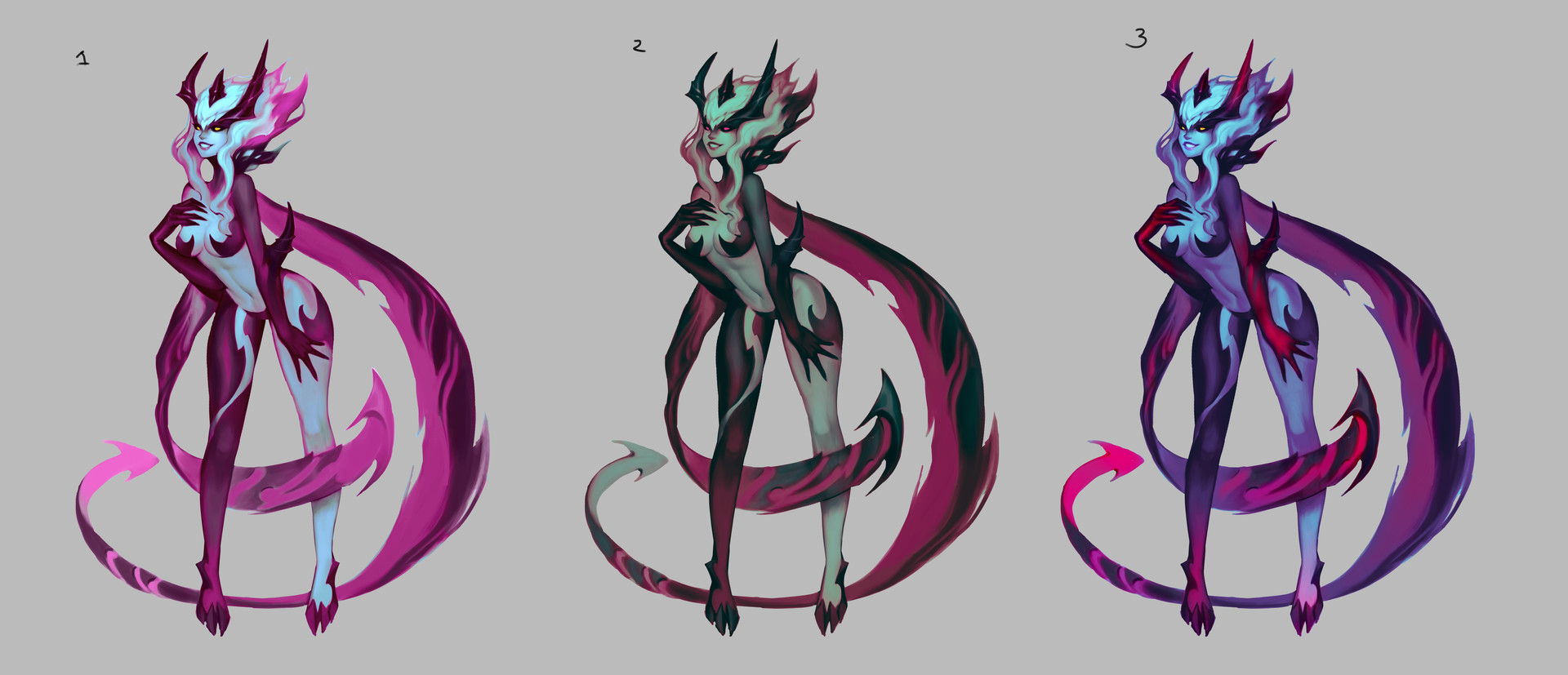 LMHT: Những phác thảo ý tưởng ban đầu của Yêu Nữ Evelynn