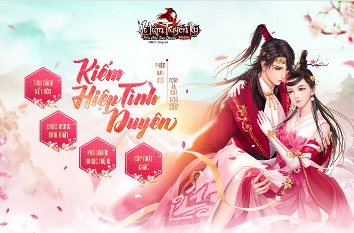VLTK Mobile chào mừng sinh nhật 1 tuổi với phiên bản Kiếm Hiệp Tình Duyên
