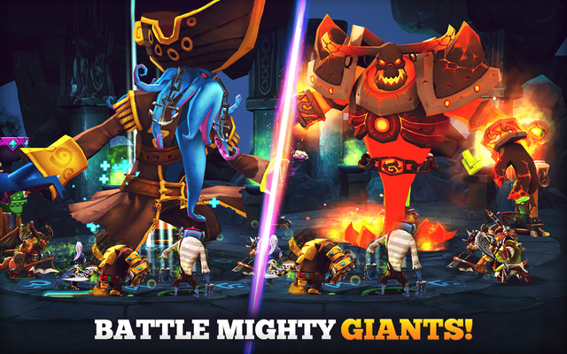 Giants War: Game thẻ tướng hấp dẫn của GAMEVIL chính thức Closed Beta