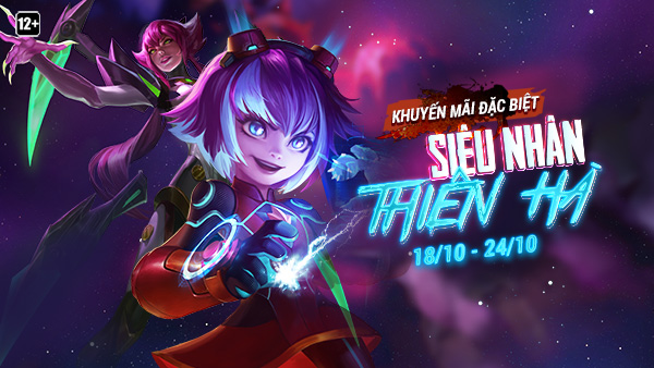 Ra mắt sự kiện đặc biệt dành cho Siêu Nhân Thiên Hà từ 18-24/10