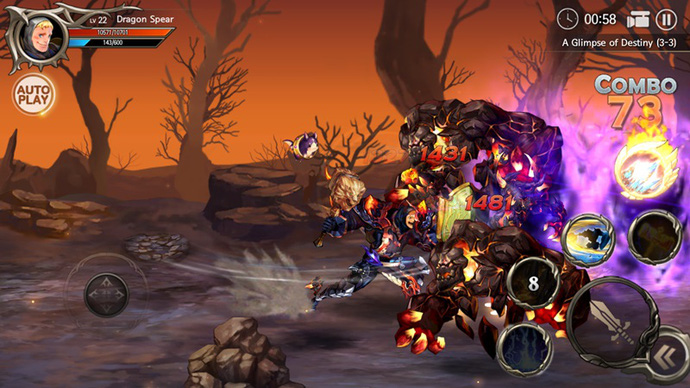  Dragon Spear: chiến đấu điên cuồng trên chiếc điện thoại di động của bạn