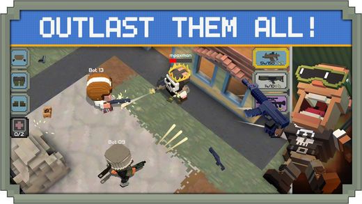 Guns Royale - Game sinh tồn phong cách Minecraft ra mắt trên iOS