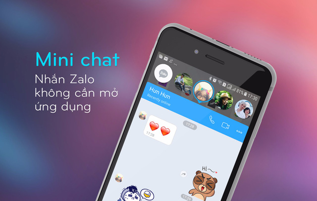 Zalo Mini chat - nhắn Zalo không cần mở ứng dụng