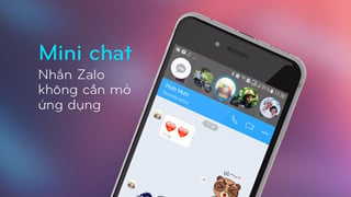 Zalo Mini chat - nhắn Zalo không cần mở ứng dụng