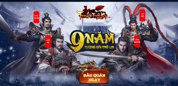 Tam Quốc Truyền Kỳ Mobile chính thức khởi động giai đoạn Closed Beta