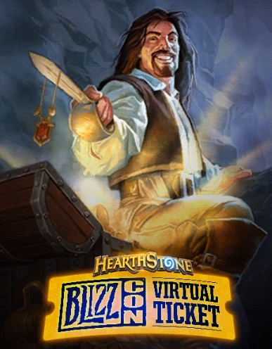 Hearthstone hút máu game thủ với card Golden Legendary khủng khi mua vé Blizzcon 2017