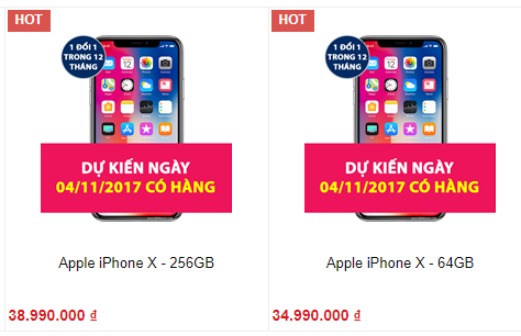 Iphone X đạt đỉnh điểm 50 triệu đồng - loạn giá trước ngày ra mắt