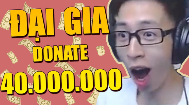 Phản ứng hài hước của các Streamer Việt khi được donate tiền triệu