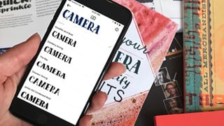 WhatTheFont - Ứng dụng miễn phí giúp nhận biết font chữ bằng camera của smartphone