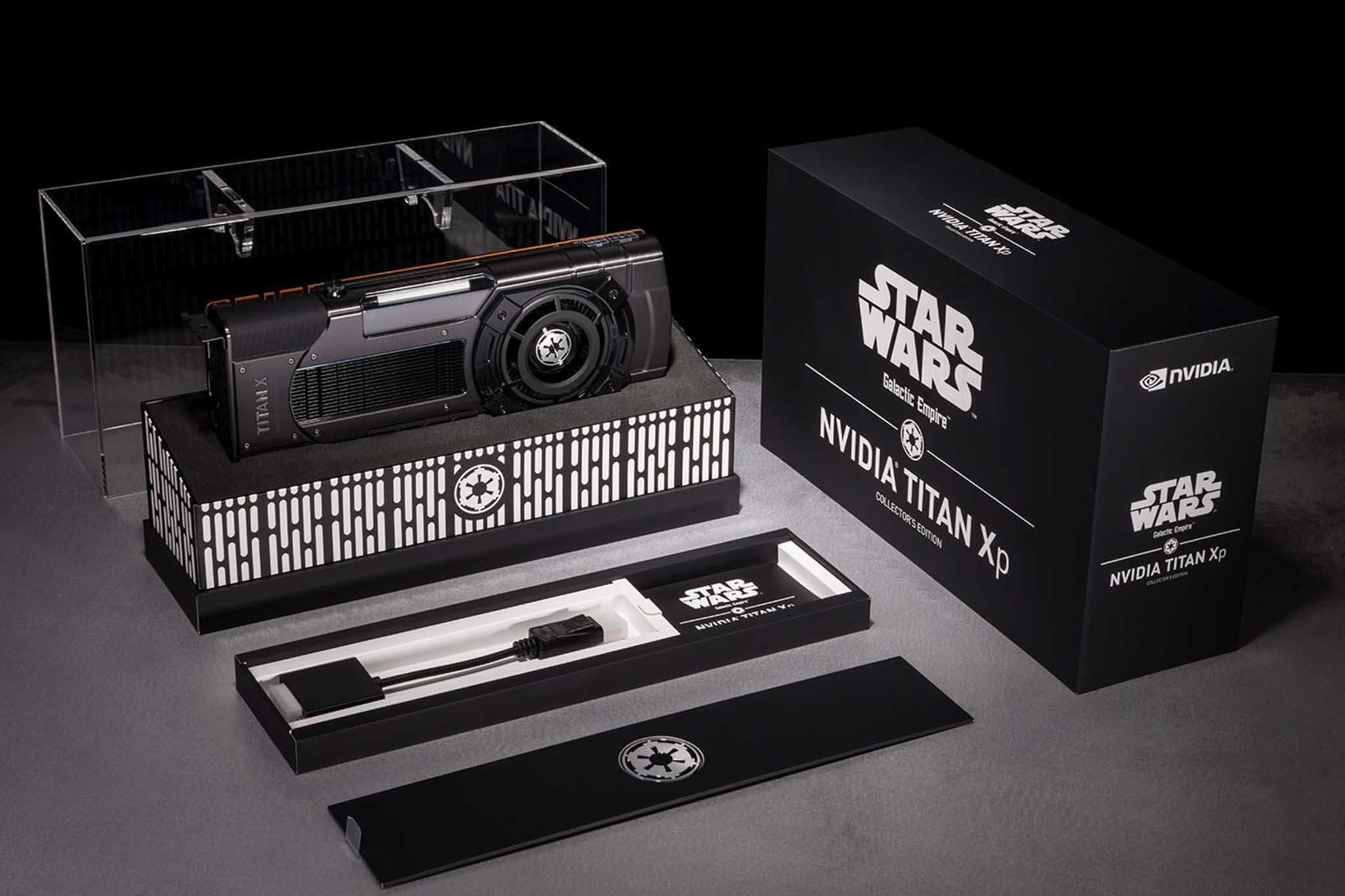 Nvidia ra mắt card màn hình Titan Xp phiên bản Star Wars, giá 1200 USD