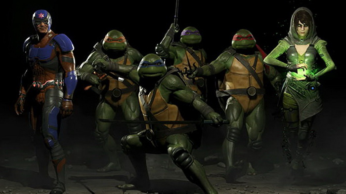 Injustice 2 "kết nạp" thêm bộ tứ Ninja Rùa, Atom và Enchantress trong gói nhân vật tiếp theo