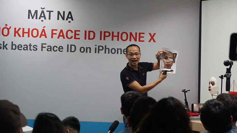 Mặt nạ có thể mở khoá Face ID iPhone X: Xác nhận Bkav đánh lừa thành công