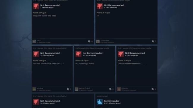 Valve tiếp tục thay đổi hệ thống xếp hạng đánh giá game trên Steam