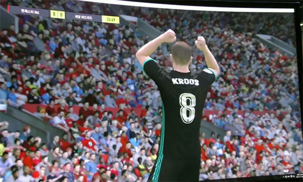 Game thủ Hàn Quốc đã được tận tay trải nghiệm Fifa Online 4 của Nexon