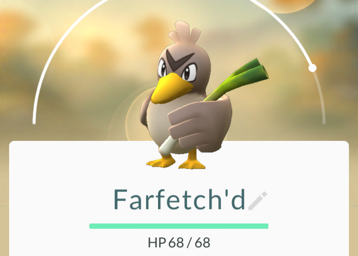 Pokemon Go: Sau thử thách 3 tỉ, game thủ toàn thế giới đã có thể thu thập Farfetch’d tự do