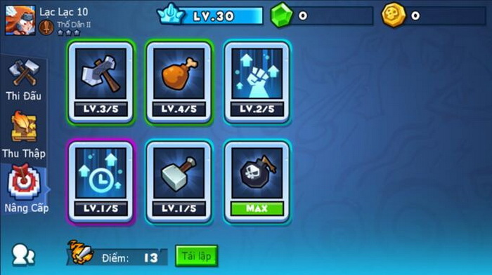 Ngôi sao bộ lạc: Hướng dẫn hệ thống nâng cấp nhân vật cơ bản