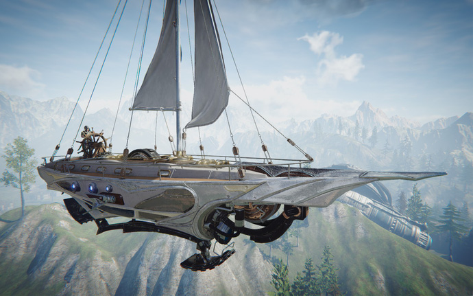 Cận cảnh Ascent: Infinite Realm: Chiêm ngưỡng những chiến thuyền đẹp lộng lẫy