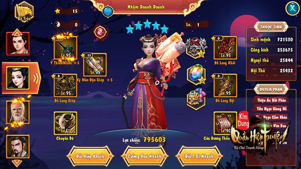 5 vị tướng hỗ trợ đáng chiêu mộ nhất trong Kim Dung Quần Hiệp Truyện