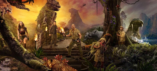 Jumanji: Trò chơi kỳ ảo – Tác phẩm giải trí phải xem mùa Giáng sinh