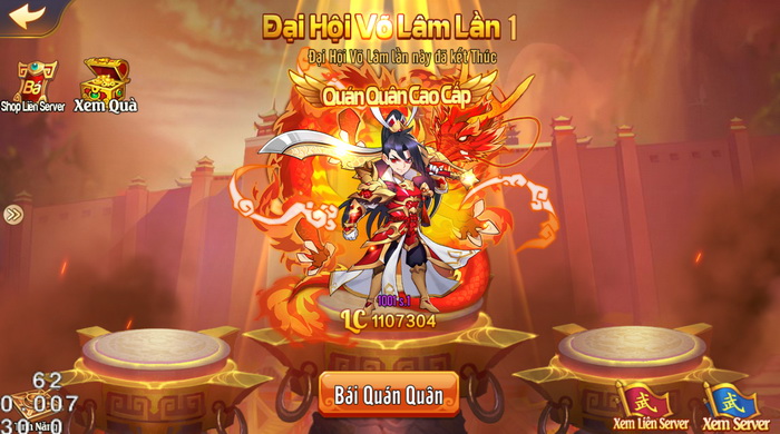 OMG 3Q nhộn nhịp với sự kiện Đại Hội Võ Lâm tìm kiếm người đứng đầu giang hồ