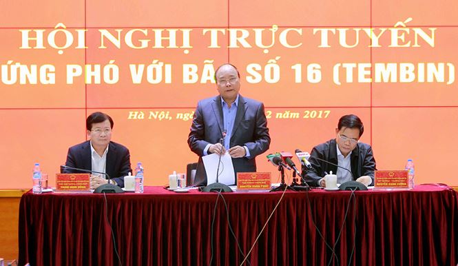 Bão Tembin cấp thảm họa: Dốc toàn lực ứng phó