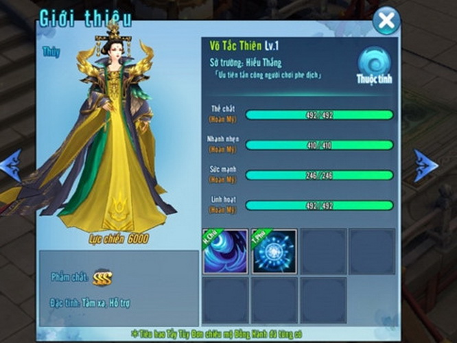 VLTK Mobile: Game thủ hào hứng với boss Võ Tắc Thiên cực mạnh ở bản cập nhật mới