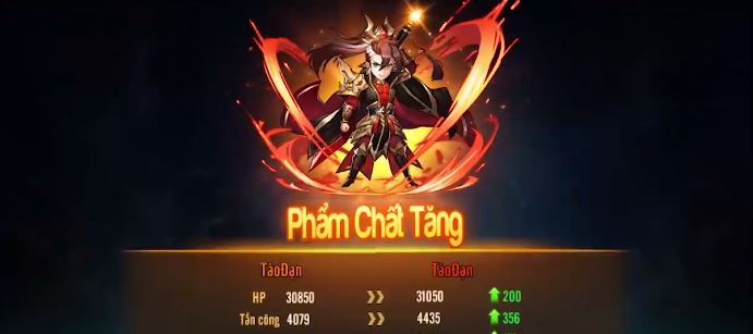 OMG 3Q: Cập nhật mở giới hạn phẩm chất nhân vật chính lên mức đỏ