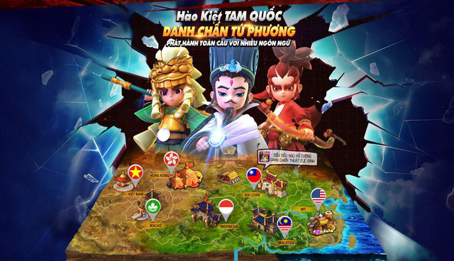 Tiểu Tiểu Ngũ Hổ Tướng - Game chiến thuật đến từ NetEase sẽ ra mắt tại Việt Nam trong tháng 1