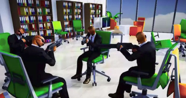 Last Man Sitting: Game ngồi ghế bắn nhau siêu lầy đã có trailer chính thức