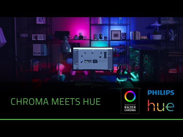 [CES 2018] Razer kết hợp cùng Philips Hue ra mắt đèn LED RGB đồng bộ cho cả căn phòng bạn