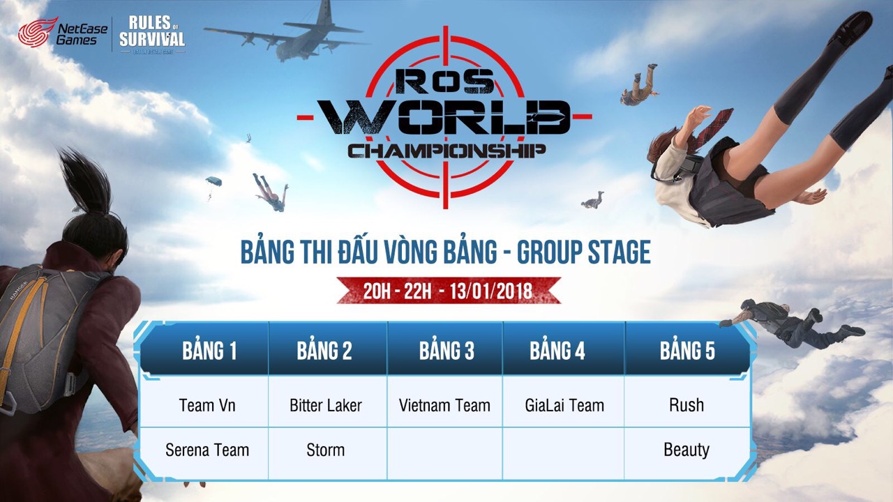 Cổ vũ tuyển Việt Nam thi đấu Rules of Survival World Championship khu vực Châu Á