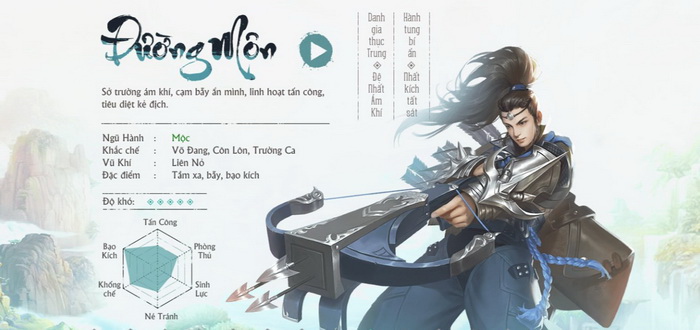 VLTK Mobile: Hướng dẫn tẩy và luyện lại kĩ năng Đường Môn "bắn cả thế giới"