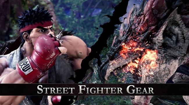 Monster Hunter World tiếp tục crossover, lần này là Street Fighter