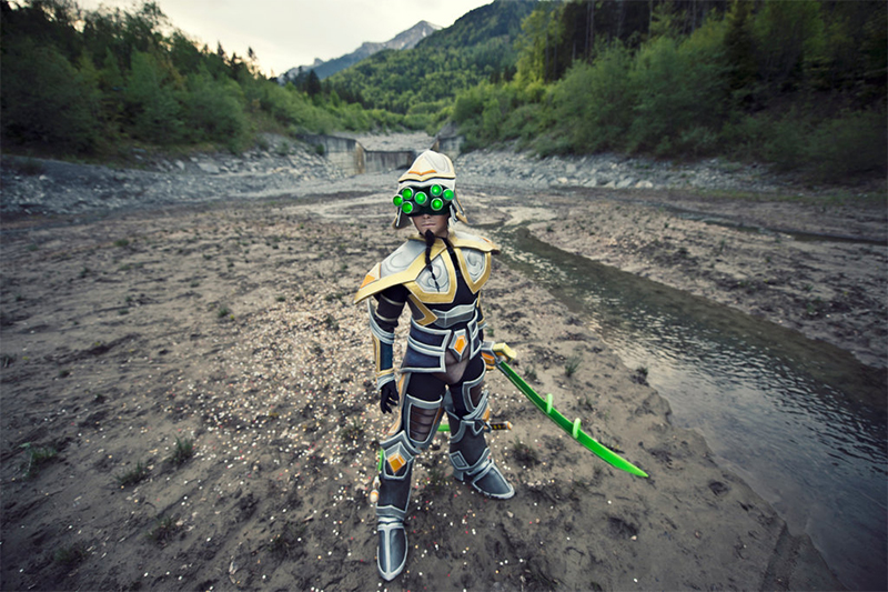 LMHT: Cosplay Master Yi chất đến phát ngất đẹp đến từng chi tiết