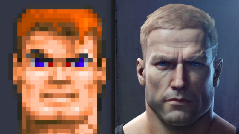 Bí mật đến nay mới được tiết lộ: BJ Blazkowicz trong Wolfenstein chính là... cố nội của gã chiến binh trong Doom